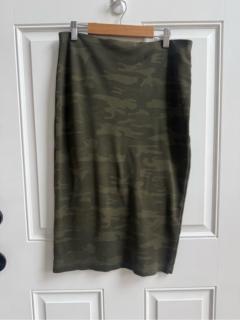 Olive Camo Midi Skirt Camoflauge Streetwear Y2K retro
